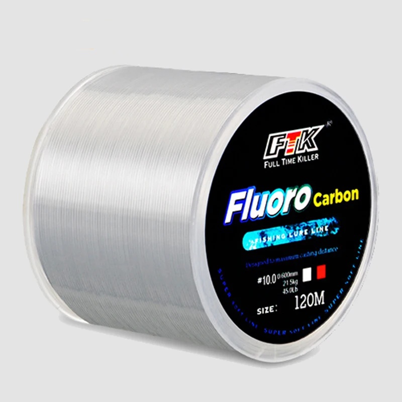 Fluorocarbon Line - Línea de pesca de 120M, proceso