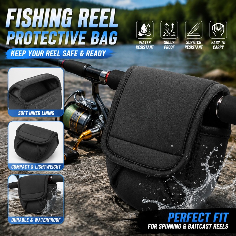 Fishing Line Spooler - Funda Protectora para Carrete de Pesca,