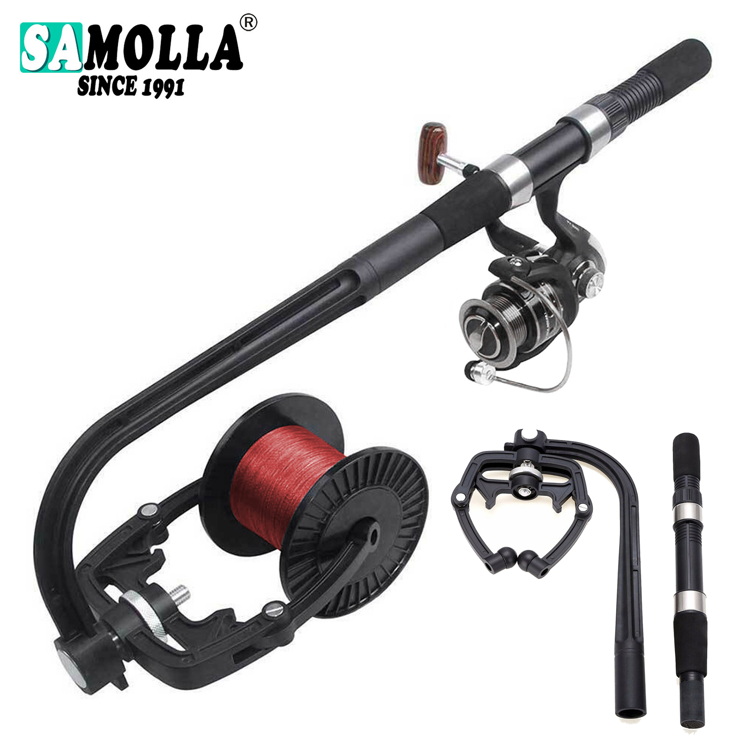 Carrete de hilo de pescar para - Fishing Line Spooler reseña y precio