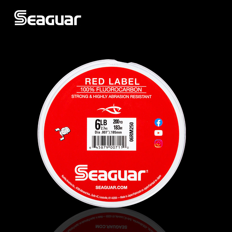 SEAGUAR Red Label 160M/183M 10 - Fluorocarbon Line reseña y precio