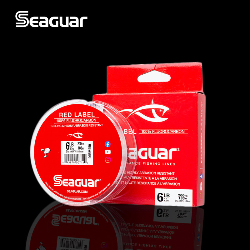 SEAGUAR Red Label 160M/183M 10 - Fluorocarbon Line reseña y precio