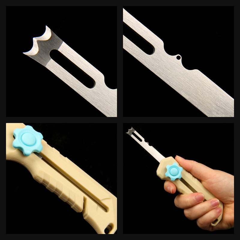 Cuchillo para Calamar de Acero - Freshwater Line reseña y precio