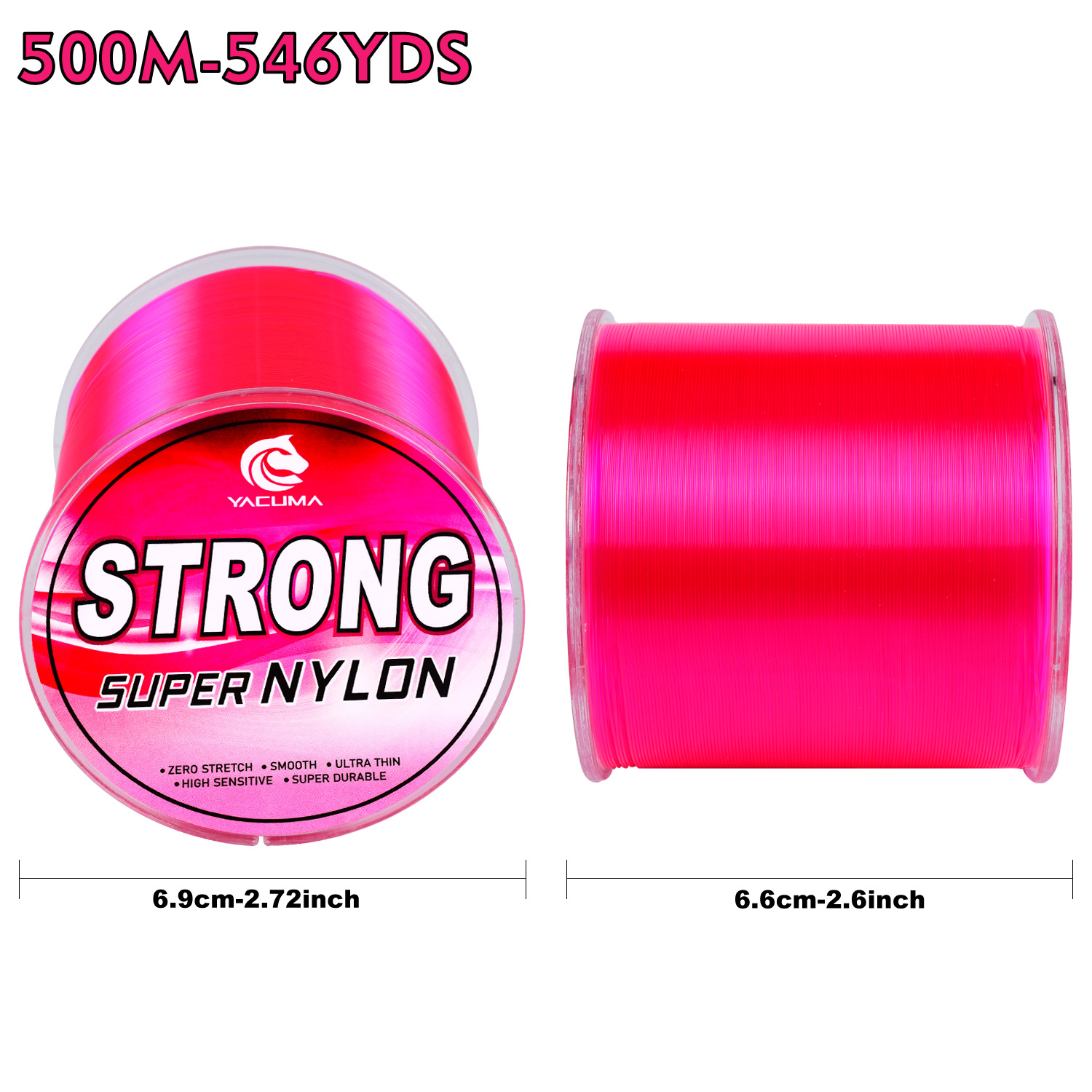 Línea de Pesca de Monofilament - Fluorocarbon Line reseña y precio