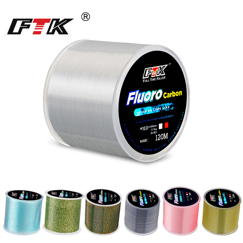 FTK-sedal de pesca de 120m, 0, - Fluorocarbon Line reseña y precio