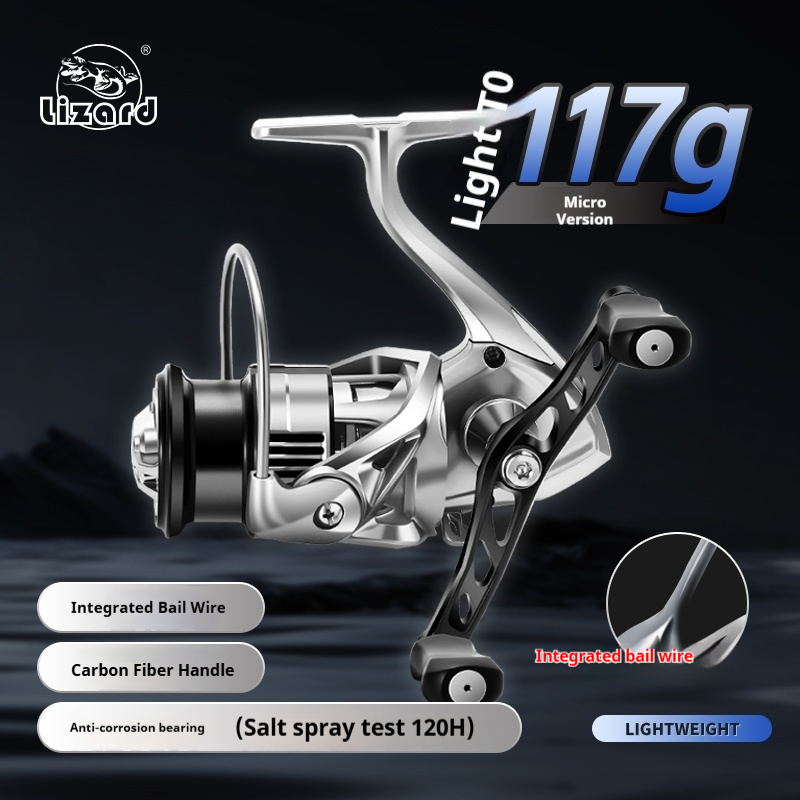 Carrete de Pesca Lizard Golf 2 - Kastking Reel Zephyr reseña y precio
